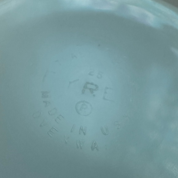 Vintage Pyrex Verde Square Flowers 1Qt Casserole Dish - Picture 10 of 10